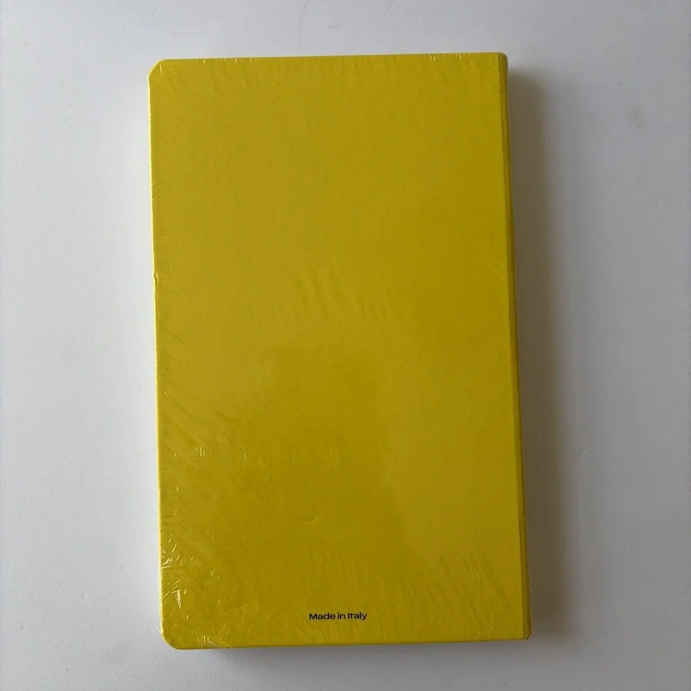 Scuderia Ferrari Club Notebook Yellow Made in Italy New Sealed Official Merch
